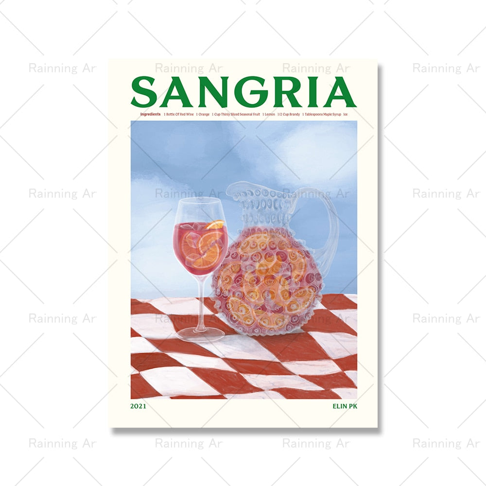 Vintage Drink Prints